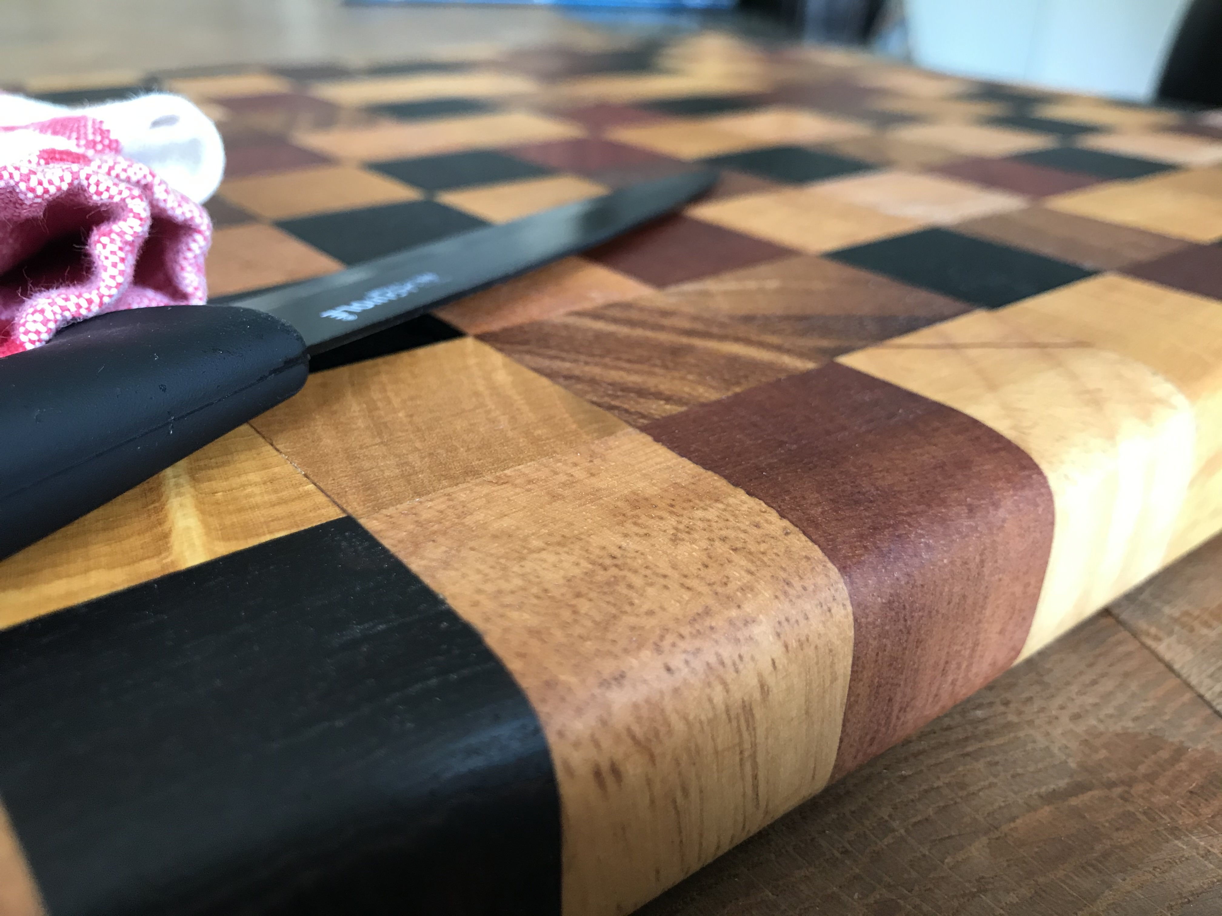 Planche patchwork en bois de bout – Multiessences – Image 6