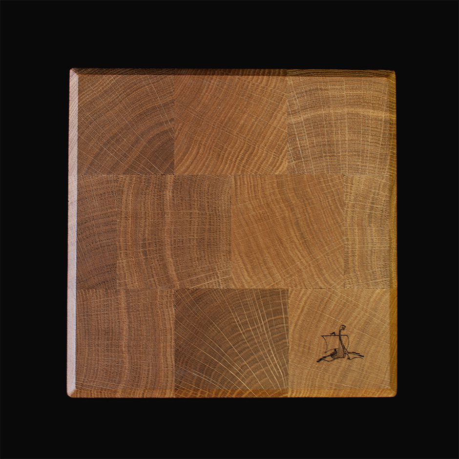 Planche carré en bois de bout personnalisable – Image 5