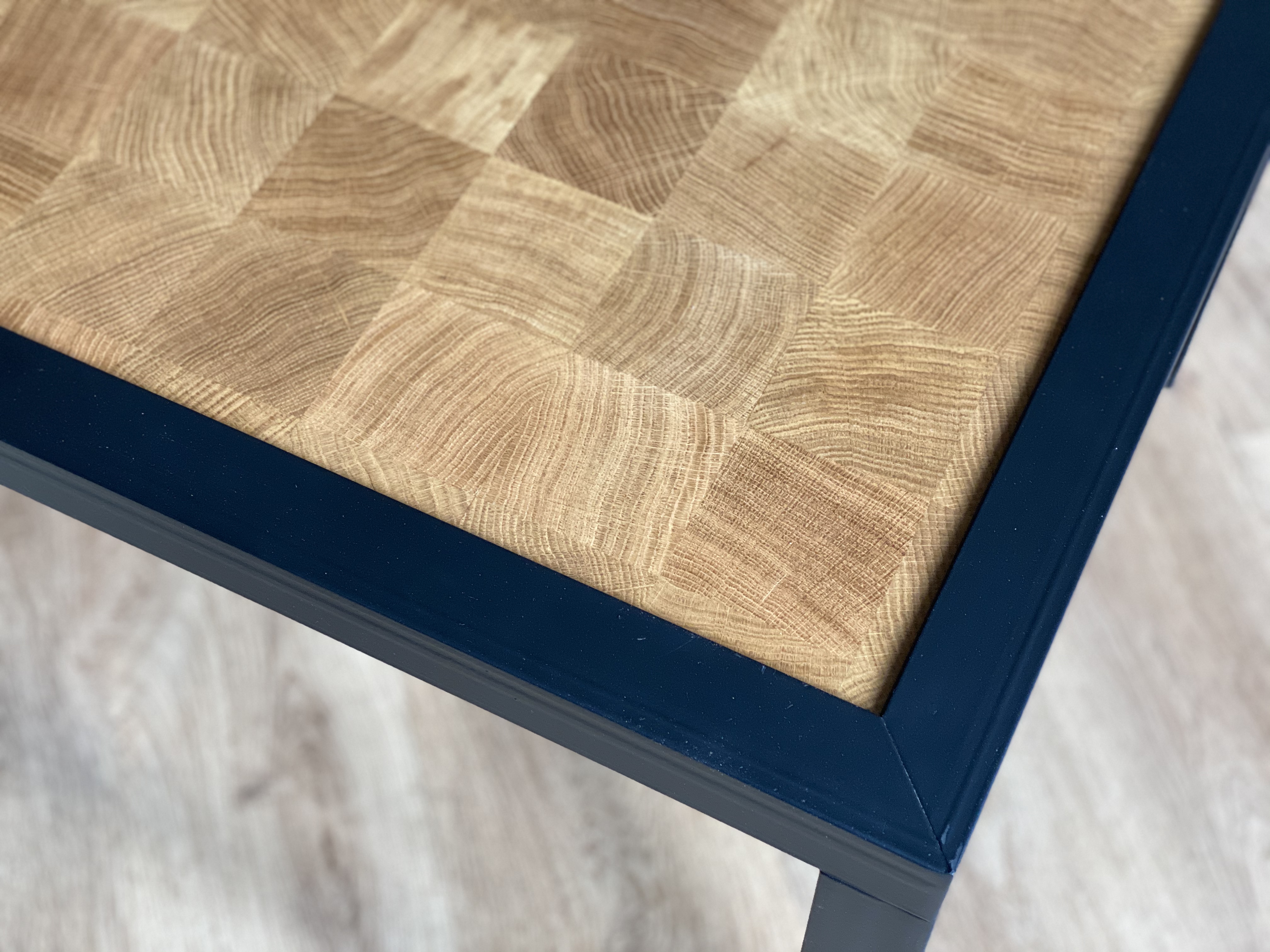 Table basse gigogne carré | Métal et bois – Image 4