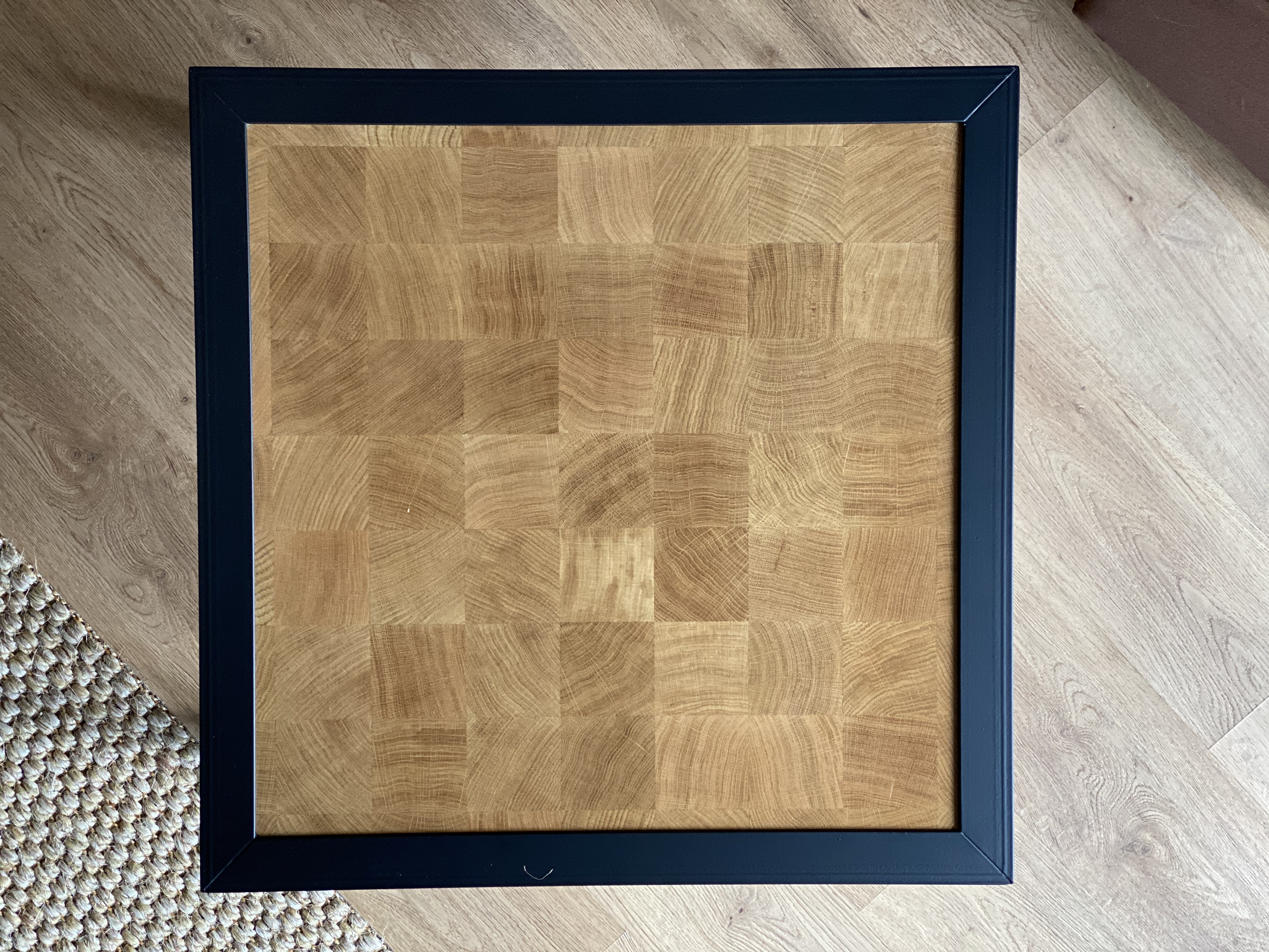 Table basse gigogne carré | Métal et bois – Image 3