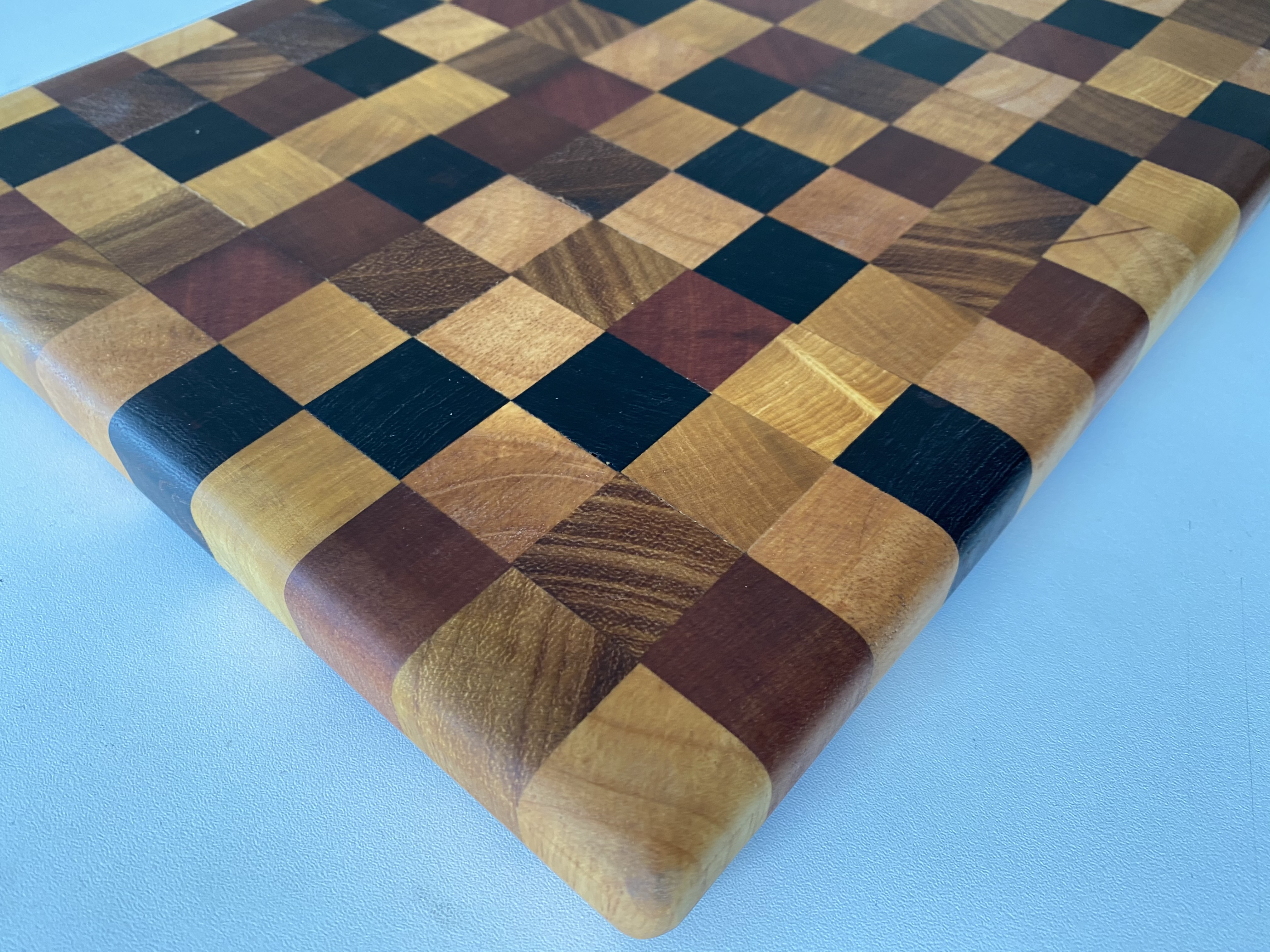 Planche patchwork en bois de bout – Multiessences – Image 3