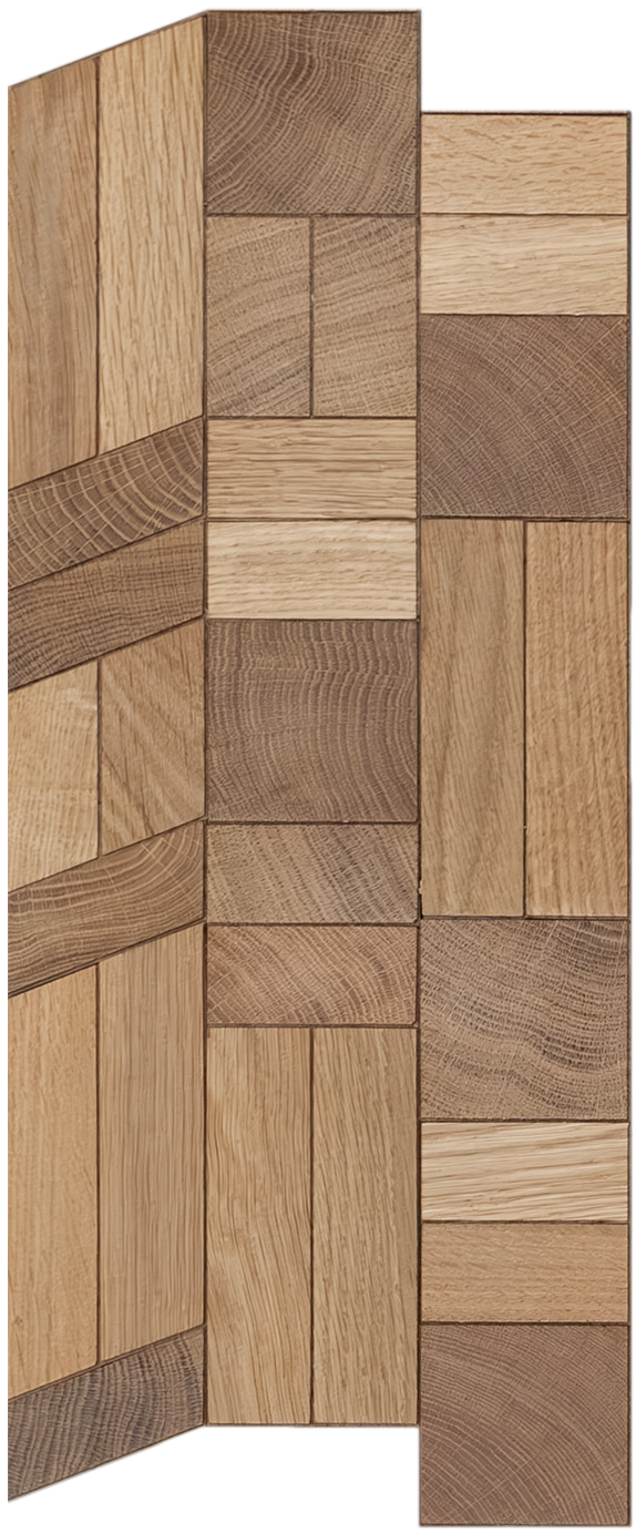 Asymétrique | Chêne massif – Image 5
